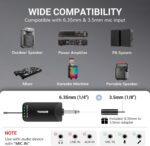 TONOR Rechargeable Wireless Microphones, Metal Bluetooth Handheld Cordless Mic System with Receiver, 2x25 UHF Professional Dynamic Mic for Karaoke, Church, Singing, Wedding, Meeting, DJ, 328ft TW720 - Image 7