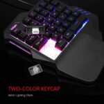 RedThunder One Handed Gaming Keyboard RGB Backlit 35 Keys Portable Mini Gaming Keypad Ergonomic Game Controller for PC Gamer - Image 7