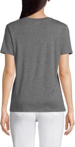 Lands' End Women's Relaxed American-Grown Supima Cotton Crew Neck T-Shirt - Image 3