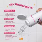 Handmade Heroes Non Aerosol Dry Shampoo Powder 1.8oz 100% Natural & Vegan Volumizing Powder For Dark Hair & Brunette Hair - Image 4