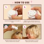 Handmade Heroes Non Aerosol Dry Shampoo Powder 1.8oz 100% Natural & Vegan Volumizing Powder For Dark Hair & Brunette Hair - Image 6