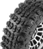 GLOBACT 1.3" Wheels Tires Set Offset -3.75mm Beadlock Wheels for Axial SCX24 AX24 TRX4M Upgrade 1/18 1/24 RC Crawler Parts (Black) - Image 4