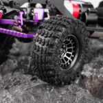 GLOBACT 1.3" Wheels Tires Set Offset -3.75mm Beadlock Wheels for Axial SCX24 AX24 TRX4M Upgrade 1/18 1/24 RC Crawler Parts (Black) - Image 6
