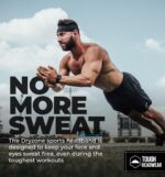 Tough Headwear Sport Headbands for Men - Workout Headbands for Women - Running Headband -Tennis Athletic Sweatband - Image 5