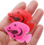 TINKSKY 10pcs Plastic Artificial Moving Floating Ornament Decorations for Aquarium Fish Tank (Random Color Pattern) - Image 4