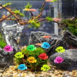 TINKSKY 10pcs Plastic Artificial Moving Floating Ornament Decorations for Aquarium Fish Tank (Random Color Pattern) - Image 8