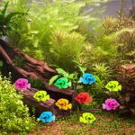 TINKSKY 10pcs Plastic Artificial Moving Floating Ornament Decorations for Aquarium Fish Tank (Random Color Pattern) - Image 9