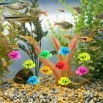TINKSKY 10pcs Plastic Artificial Moving Floating Ornament Decorations for Aquarium Fish Tank (Random Color Pattern) - Image 10