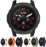 Compatible with Garmin Quatix 7 Pro Protective Case Cover, Smartwatch TPU Protective Case Cover Shell Soft and Durable Watch Accessories(Black) - Image 3