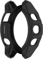 Compatible with Garmin Quatix 7 Pro Protective Case Cover, Smartwatch TPU Protective Case Cover Shell Soft and Durable Watch Accessories(Black) - Image 6