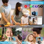 Digital Camera for Teens, FHD 4K 44MP with 64GB SD Card, 16X Digital Zoom, Compact Point Shoot Camera Blue - Image 6