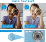 Digital Camera for Teens, FHD 4K 44MP with 64GB SD Card, 16X Digital Zoom, Compact Point Shoot Camera Blue - Image 8