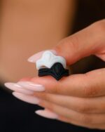 Rinfit Silicone Rings for Women - Pear Engagement Silicone Ring - Womens Rubber Wedding Bands - Patented Design - Image 9