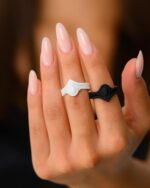 Rinfit Silicone Rings for Women - Pear Engagement Silicone Ring - Womens Rubber Wedding Bands - Patented Design - Image 10