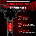 GearLight Rechargeable Bike Light, Bike Headlight and Tail Light Set, Powerful Front and Back Lights for Night Riding Safety, Night Riding Accessories, White Elephant Stocking Stuffer for Men - Image 6