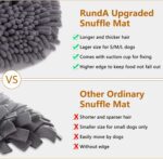 Snuffle Mat for Dogs, 20'' x 28'' Dog Sniffing Interactive Feeding Game Boredom, Puzzle Toys Encourages Natural Foraging Skills and Stress Relief Small/Medium/Large Dogs(20'' x 28'') - Image 6