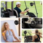 GUSGU Baby Stroller Fan with Clip, Rechargeable & Battery Operated Portable Fan with 16H Max Runtime, Hands Free 360° Adjustable Quiet Personal Fan for Travel, Car Seat, Crib, Trolley​, Bedroom​ - Image 8