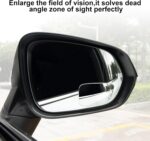 LivTee Blind Spot Car Mirror, HD Glass Frameless Convex Side Mirror Blindspot, Wide Angle Rear View Mirrors for SUVs, Trucks and RVs - Car Accessories - Image 8