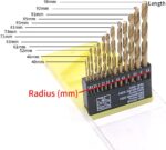 Swpeet Powerful Speedy Hand Drill 1/4-Inch Capacity with 13Pcs Drill Bit Set, Mini Hand Drill Manual ¼ inch with Finely Cast Steel Double Pinions Design, Chucks and Grip Handle for Woods, Plastics - Image 3