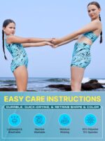 Girls Gymnastics Leotards w/Shorts Set - 4-Piece Girls Unitards Biketards Outfit for Dance, Tumbling & Activewear - Image 6