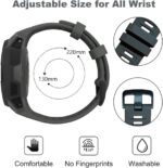 Threeeggs Compatible with Garmin Instinct 2 Replacement Band, Silicone Soft Watch Strap for Instinct/Instinct 2 / Solar/Tactical Smartwatch - Image 5