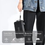 Hard Case for Gopro Hero 13/12/11/10/9 Media Mod/Volta/Light Mod,Wasterproof Organizer Travel Storage Case for Go pro Hero with 2 Batteries Accessories - Image 7