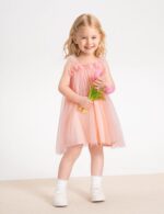 Toddler Girl Tutu Dress Baby Birthday Tulle Sleeveless Dresses Wedding Party Outfit Size 2-5T - Image 3