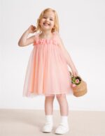 Toddler Girl Tutu Dress Baby Birthday Tulle Sleeveless Dresses Wedding Party Outfit Size 2-5T - Image 5