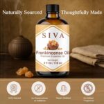 Siva Frankincense Essential Oil - 4 Fl Oz – Natural Boswellia Serrata Oil - for Diffuser, Face, Skin Care, Aromatherapy, Hair Care, Scalp and Body Massage - with Dropper - Image 3