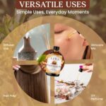 Siva Frankincense Essential Oil - 4 Fl Oz – Natural Boswellia Serrata Oil - for Diffuser, Face, Skin Care, Aromatherapy, Hair Care, Scalp and Body Massage - with Dropper - Image 5