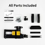 suptek Gas Spring Projector Wall Mount - Height Adjustable Swivel and Tilt, Holds 11lbs, 1/4" Thread Compatible for Portable Projectors, WM18YTL - Image 10