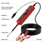 Power Circuit Probe Tester, 6-24V DC Automotive Test Light 12 Volt with 13 ft Leads Circuit Tester Breake Finder for Continuity Testing for Car SUV Truck - Image 3