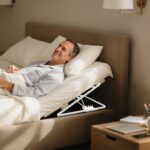 Under Mattress Wedge Lift - 2 Pack, 4-Level Adjustable Bed Risers for Seniors, Heavy-Duty Metal Frame Holds 200 Lbs, for Head Elevation & Sleep Support - Image 3