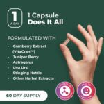 PurePremium Kidney Support Supplement – Kidney Cleanse Detox & Repair with Cranberry Extract & Astragalus - 21-in-1 Complex Supports Normal Bladder, Urinary Tract & Kidneys Health - 60 Day Supply - Image 8