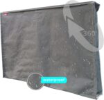Outdoor 60"-65" TV Set Cover,Scratch Resistant Liner Protect LED Screen Best-Compatible with Standard Mounts and Stands (Light Gray) - Image 5