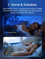 Smart LED Strip Lights Works with Apple HomeKit, 32.8ft WiFi RGB Strip, Compatible with Siri, Alexa&Google and SmartThings, App Control, Color Changing Led Strips for Home, Bedroom, Kitchen, TV, Party - Image 5