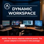 OREI SplitExtend HDMI Splitter Extended Display for Quad Monitor - Multi-Monitor Display 5 Separate Screens - USB-C Adapter to HDMI 2.0, 4K@30Hz Outputs - Windows and Mac Compatible - Image 4