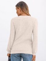 AUTOMET Womens V Neck Long Sleeve Shirt Fall Fashion Tops Tunic Dressy Casual Sweater Clothes Cute Trendy Work Outfits 2025 - Image 5