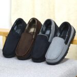 Lulex Mens Slippers Moccasins for Mens Memory Foam House Slippers Indoor Outdoor House Shoes - Image 6