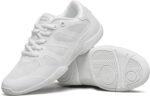 BAXINIER Girls Cheer Shoes White Cheerleading Dance Sneakers Kids Athletic Training Tennis Youth Competition Shoes - Image 8