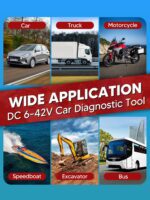 Circuit Tracer, Automotive Short Circuit Finder, Wire Tracer, Automotive Short and Open Finder Repair Tool EM415PRO DC 6-42V - Image 9