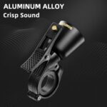 ROCKBROS Bike Bell Classic Bicycle Bell Mountain Bike Bells for Adults with Loud Sound and Fit for 0.87-1.25in/22.2-31.8mm Bicycle Handlebars - Image 5