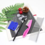 Pets Grooming Comb Kit for Small Dogs Puppies For Tear Stain Remover, 2-in-1 with Round Teeth to Remove Knots Crust Mucus - Image 8