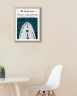 EcoHest Trendy Newspaper Dolce Far Niente Framed Wall Art, 12x16 in OAK Wood La Dolce Vita Canvas Art, Magazine Italian Summer Headline Print Decor, Beige Logs Set of 1 for Bedroom Living Room - Image 6