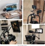 NEEWER 9.8"/25cm Adjustable Friction Magic Arm with 1/4" Screw on Both Ends, Compatible with SmallRig Cage, Flash/LED Light/Microphone/Monitor/SuperClip, Max Load 4.4lb/2kg, ST08 - Image 7