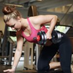 Adjustable-Dumbbells-Sets,Free Weights-Dumbbells Set of 2 Convertible To Barbell A Pair of Lightweight for Home Gym,Women and Men Equipment - Image 8