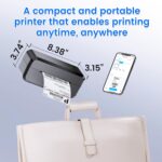 Bluetooth Thermal Shipping Label Printer, Wireless 4x6 Label Printer for Shipping Packages & Small Business, Compatible with Android, IOS, Windows and Mac, Widely Used for Ebay, Amazon, Shopify, Etsy - Image 8