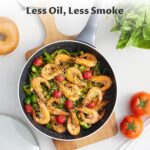 Induction Cookware Pots and Pans Set 10 Piece, BEZIA Dishwasher Safe Nonstick Cooking Pans, Stay-Cool Bakelite Handle, Scratch Resistant Kitchen Sets with Frying Pans, Saucepans & Stockpot (Black) - Image 10