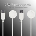 JIUJOJA 2PACK Charger Dock Compatible with Fossil Julianna,Gen 4 Explorist HR/Gen 5 Garrett Hr/Carlyle/Venture HR/Sport,Emporio Armani,Skagen falster 2,Misfit Vapor 2,Diesel Guard 2.5, Smart Watch - Image 5