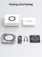 MOVE SPEED Mac mini M4 Dock with 2TB NVMe SSD, 10 in 1 Aluminum Stand Hub, 10Gbps USB-C/A, 4K60Hz HDMI, SD/TF Reader, Space-Saving Vertical Design - Image 8